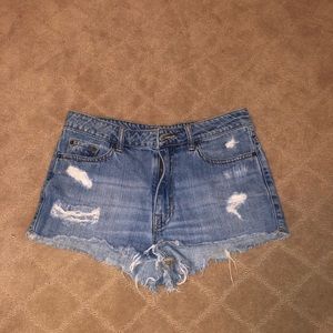 Urban outfitters high waisted jean shorts